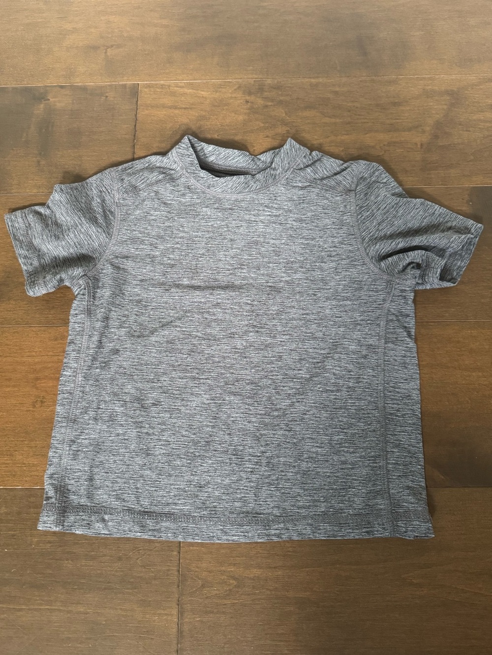 Hanna Andersson Boys Active Heather Gray Short Sleeve Active Tee